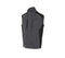 KBLER vest Activiq antraciet/zwart maat XL: 65% PE/35% BW