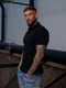 AB Lifestyle Platinum Polo - Slim-Fit - Luxe Afwerking - Jet Black - Heren - Maat: XS