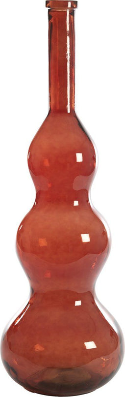 Light&living Vaas Ø33x100 cm VENERIO glas bordeaux