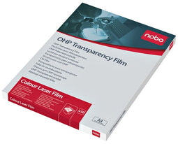 Nobo Overheadprojector transparanten voor kleuren laserprinters (50st)