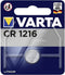 Varta CR1216 - Lithium Knoopcel Batterij 3V - 27 mAh