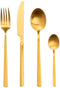 Bo-Camp Industrial - Bestekset Fairbanks - 16-Delig - 4 Personen - Goud (16 stuks)