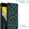 iMoshion Hoesje Geschikt voor iPhone SE (2022) / SE (2020) / 8 / 7 Hoesje Met Koord - iMoshion Design Hoesje met Koord - Zwart / Meerkleurig / Groen / Panther Illustration