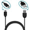 Puro CUSBC31 - USB C Kabel - 1 m - USB 2.0 480 Mbit/s - Zwart