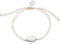 Scmyk BG-264 - Koordarmband - Verstelbaar met macrame sluiting - Zilverkleurig