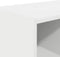 vidaXL - Schoenenrek - stapelbaar - 89,5x30x40 - cm - wit