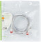 Nedis CAT6 Netwerkkabel - RJ45 Male - RJ45 Male - U/UTP - 5.00 m - Snagless - Plat - PVC - Wit - Polybag