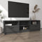 vidaXL - Tv-meubel - 150x33,5x45 - cm - bewerkt - hout - zwart