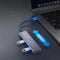 Ugreen CM219 - USB Type C HUB - 4x USB 3.2 Gen 1 - Supersnelle gegevensoverdracht - Grijs