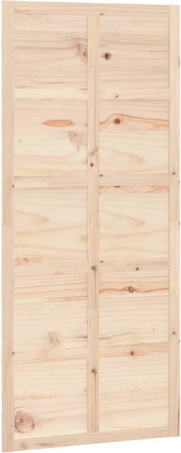 vidaXL - Schuifdeur - 90x1,8x214 - cm - massief - grenenhout