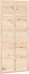 vidaXL - Schuifdeur - 90x1,8x214 - cm - massief - grenenhout