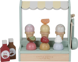 Little Dutch IJskraam - Speelgoedeten - FSC-hout - Pastelkleuren