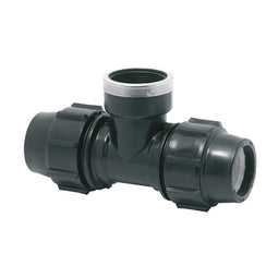 Plasson T-connector - Tuin - Polypropyleen - 20 mm x 1/2"