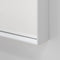 Spinder Design SENNE - Badkamerspiegel rechthoekig 80x35 - Wit staal