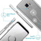 iMoshion Hoesje Geschikt voor Samsung Galaxy S9 Hoesje Siliconen - iMoshion Design hoesje - Wit / Transparant / Dandelion