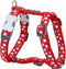 Red Dingo Hondentuig 25mm Neck 46-76cm Body 56-80cm DH-S5-RE-25