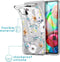 iMoshion Hoesje Geschikt voor Samsung Galaxy A71 Hoesje Siliconen - iMoshion Design hoesje - Meerkleurig / Transparant / English Garden