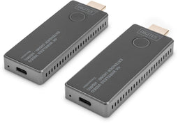 Digitus DS-55323 - AV-extender - HDMI - Zilver Zwart