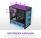 NZXT H3 Flow - Midi Tower PC - Micro-ATX Mini-ITX - Gehard glas Zwart