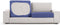 Bankbedekking Eysa JAZ Blauw 85 x 15 x 100 cm