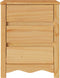 vidaXL - Nachtkastje - 'DRAMMEN'45x35x56 - cm - Massief - Vurenhout
