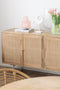J-Line dressoir - rotan/hout - naturel