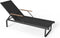 Hawai sunlounger - aluminium teak armleggers - SenS-line