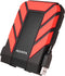 Adata HD710 Pro - Externe Harde Schijf - 1TB - Rood