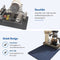 Hilvard - Afdruipmat - Tampermat - 40 x 30 cm - Absorberend - Navy blauw