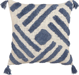 JACARANDA - Sierkussen - Lichtbeige - 45 x 45 cm - Katoen