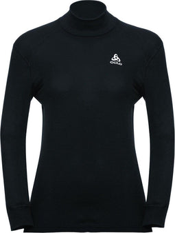 Odlo Onderhemd men lange mouw col warm zwart maat xl