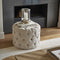 Riviera Maison Opera Footstool Chelsea Flax - Polyester, Acryl, Rubberhout - Chelsea Flax