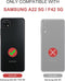 Multifunctionele PU-Leren Hoes voor Samsung Galaxy A22 5G/F42 5G - Stijl en Bescherming