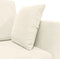 vidaXL - Ligbed - 2-in-1 - Crème - 213x144x60 - cm - Velvet
