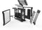 Phanteks Evolv X - ATX Tower Behuizing - Digitale RGB Verlichting - Zilver