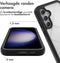 imoshion Hoesje Geschikt voor Samsung Galaxy S23 FE Hoesje - imoshion 360° Full Protective Case - Zwart / Transparant