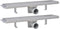 vidaXL - Doucheafvoer - 2 - st - rechthoekig - 530x140 - mm - roestvrij - staal
