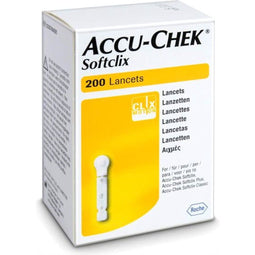 Roche Diabetes Care - Accu-Chek Softclix - Lancet 28 Gauge - 200 stuks