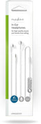 Nedis HPWD2021WT - In-ear-oordopjes - 13mm-drivers - Wit