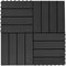 vidaXL - Terrastegels - 30x30 - cm - 1 - m² - HKC - teakkleur - 11 - st