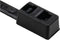 HellermannTyton 117-00008 T50LDH-PA66HS-BK (100) Kabelbinder 395 mm 4.70 mm Zwart 100 stuk(s)