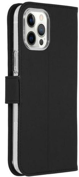 Accezz iPhone 12 Pro Max - Flip cover - Krasbestendig Schokbestendig - Zwart