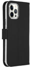 Accezz iPhone 12 Pro Max - Flip cover - Krasbestendig Schokbestendig - Zwart