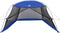 vidaXL - Camping - Muggennet - met - Deur - Blauw - voor - 5 - Personen - - - Waterdicht