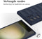 imoshion Hoesje - Geschikt voor Samsung Galaxy S24 Ultra - EasyGrip Backcover - Donkerblauw