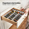 S.old 36 Glazen Kruidenpotjes - Vierkant - 120 mL - 4 Soorten Stickers - 2 Soorten Strooideksels