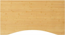 Bureaublad 100x60x1,5 cm bamboe