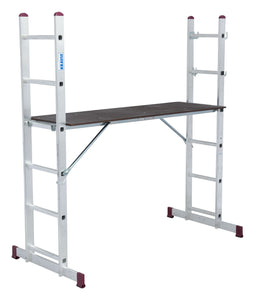 Krause Kamersteiger 4-in-1 - Werkhoogte 3 meter - Max. belasting 100 kg