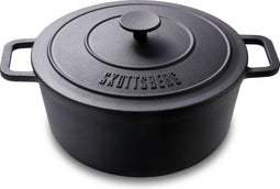 Skottsberg - Cast Iron - Braadpan - Gietijzer - Inductie - ø 28 cm - Gietijzeren pan - Alle warmtebronnen
