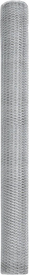 vidaXL - Hexagon - Omheining - 1.6x50 - m - Gegalvaniseerd - Staal